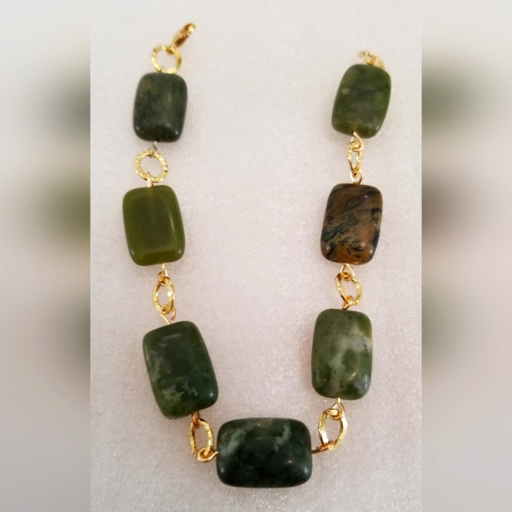 Genuine Canadian Jade Rectangular - image 4